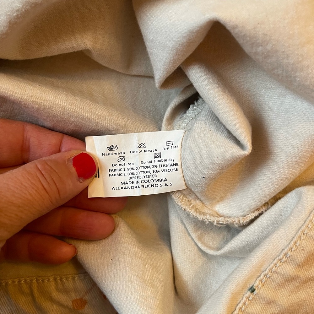 Alexandra Bueno Adventurer whimsical animal Jacket Size Medium Anthropologie - Picture 11 of 16